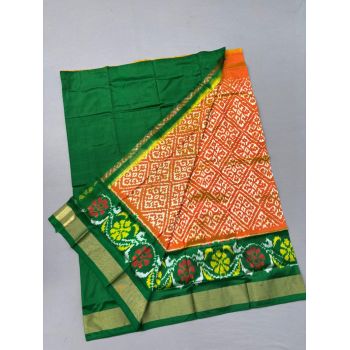 PSSIMSLG5Y06EEDC07- Medium Size Ikat Silk Lehenga
