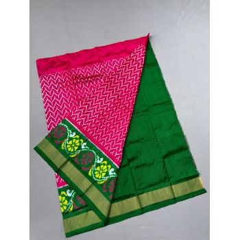 PSSIMSLG5Y06EEDC08- Medium Size Ikat Silk Lehenga