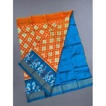 PSSIMSLG5Y06EEDC11- Medium Size Ikat Silk Lehenga
