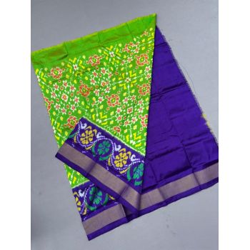 PSSIMSLG5Y06EEDC15- Medium Size Ikat Silk Lehenga