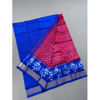 PSSIMSLG5Y06EEDC16- Medium Size Ikat Silk Lehenga