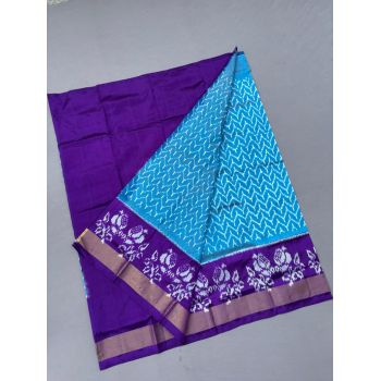 PSSIMSLG5Y06EEDC18- Medium Size Ikat Silk Lehenga