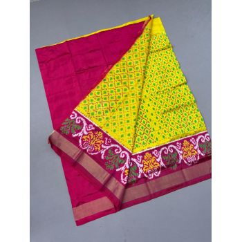 PSSIMSLG5Y06EEDC19- Medium Size Ikat Silk Lehenga