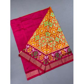 PSSIMSLG5Y06EEDC20- Medium Size Ikat Silk Lehenga