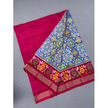 PSSIMSLG5Y06EEDC22- Medium Size Ikat Silk Lehenga