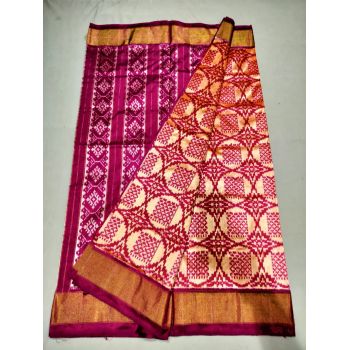 PUSNIDSS5Y06NCCD11- Ikat silk saree