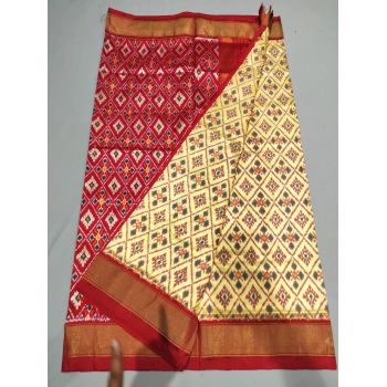 PUSNIDSS5Y06NCCD15- Ikat silk saree