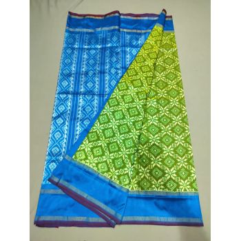 PUSNIDSS5Y06NCCD19- Ikat silk saree