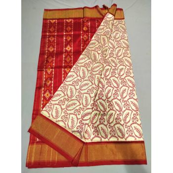 PUSNIDSS5Y06NCCD21- Ikat silk saree