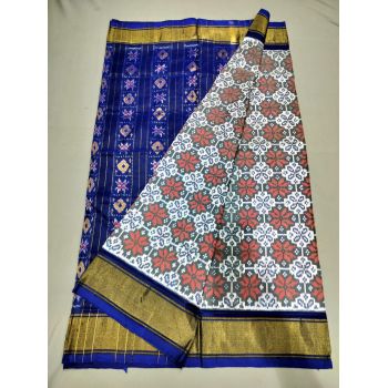 PUSNIDSS5Y06NCCD29- Ikat silk saree
