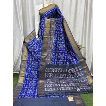 PASKIDSS5Y10NCDD02- Ikat silk saree