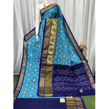 PASKIDSS5Y10NCDD03- Ikat silk saree