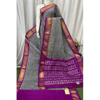 PASKIDSS5Y10NCDD04- Ikat silk saree