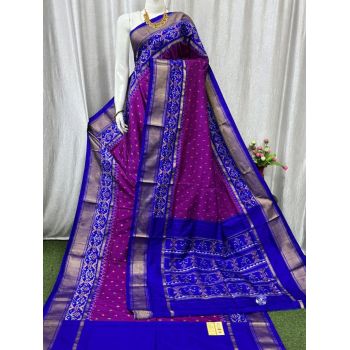 PASKIDSS5Y10NCDD07- Ikat silk saree