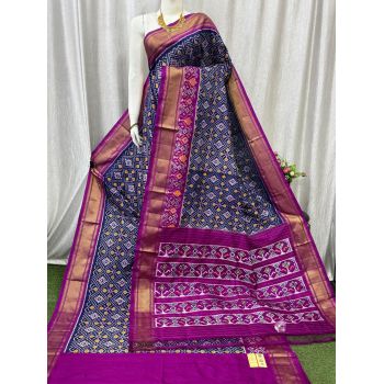PASKIDSS5Y10NCDD09- Ikat silk saree