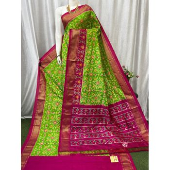 PASKIDSS5Y10NCDD14- Ikat silk saree