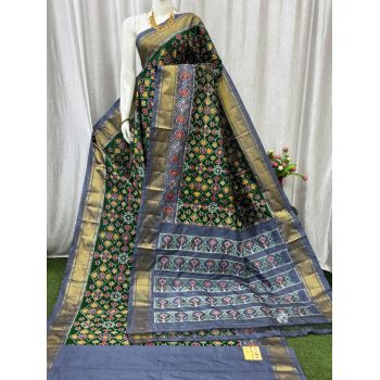 PASKIDSS5Y10NCDD15- Ikat silk saree