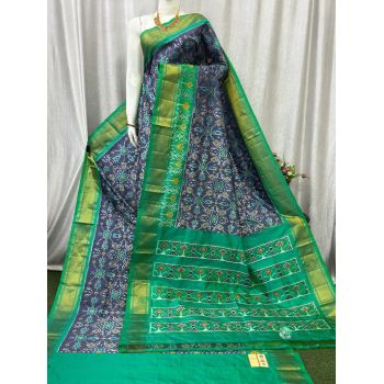 PASKIDSS5Y10NCDD21- Ikat silk saree