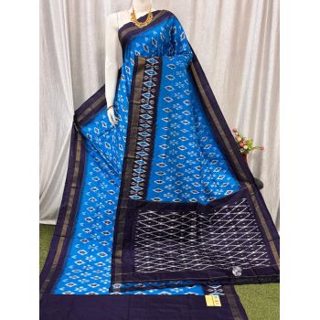 PASKILWS5Y10XEDC01- light weight Ikat silk saree