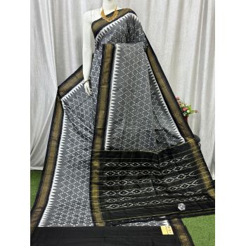 PASKILWS5Y10XEDC04- light weight Ikat silk saree