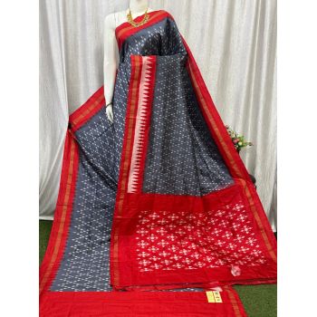 PASKILWS5Y10XEDC17- light weight Ikat silk saree