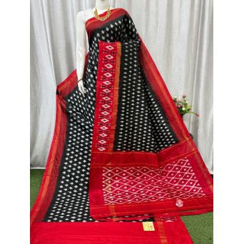 PASKILWS5Y10XEDC61- light weight Ikat silk saree