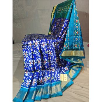 PGMRIDSS5Y09NICD17- Ikat silk saree