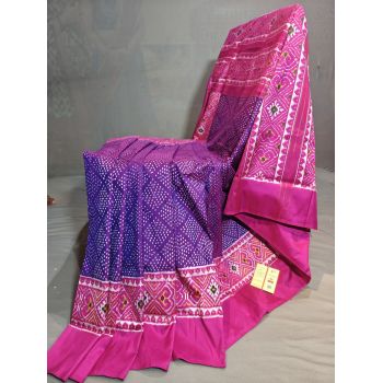 PGMRIDSS5Y09NICD23- Ikat silk saree