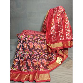 PGMRIDSS5Y09NICD24- Ikat silk saree