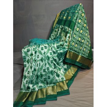 PGMRIDSS5Y09NICD26- Ikat silk saree