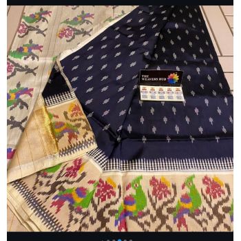 PGMRIDSS5Y09NSDD06- Ikat silk saree