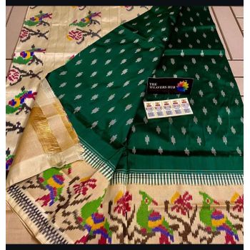 PGMRIDSS5Y09NSDD07- Ikat silk saree