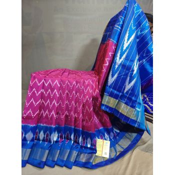 PGMRILWS5Y08XEDC49- light weight Ikat silk saree