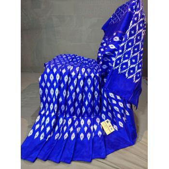 PGMRILWS5Y10SFCD06- light weight Ikat silk saree