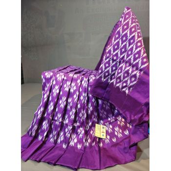 PGMRILWS5Y10SFCD08- light weight Ikat silk saree