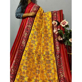PKISIDSS5Y09NFCC11- Ikat silk saree