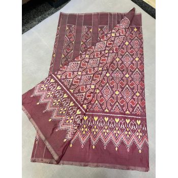 PMICIDSS5Y09BSDC06- Ikat silk saree