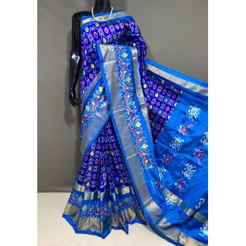 PPHSIDSS5Y09BSDC18- Ikat silk saree