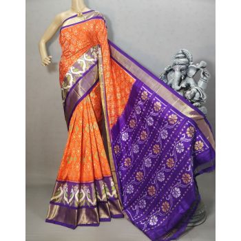 PRIHIDSS5Y09NDDC03- Ikat silk saree