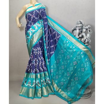 PRIHIDSS5Y09NDDC06- Ikat silk saree