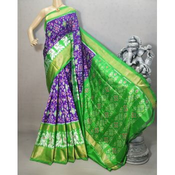 PRIHIDSS5Y09NDDC13- Ikat silk saree