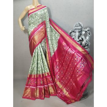 PRIHIDSS5Y09NDDC26- Ikat silk saree