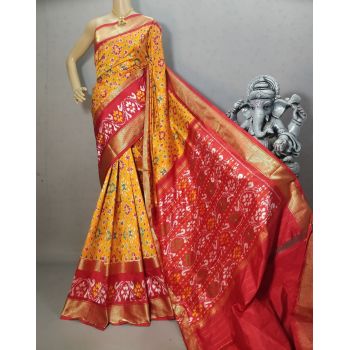 PRIHIDSS5Y09NDDC27- Ikat silk saree