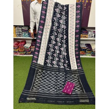 PSRGICTS5Y11INDC11- Ikat cotton saree