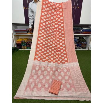 PSRGICTS5Y11INDC19- Ikat cotton saree