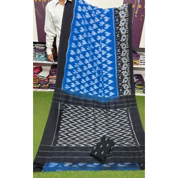 PSRGICTS5Y11INDC20- Ikat cotton saree