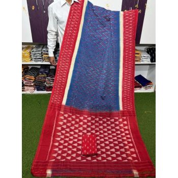 PSRGICTS5Y11INDC22- Ikat cotton saree
