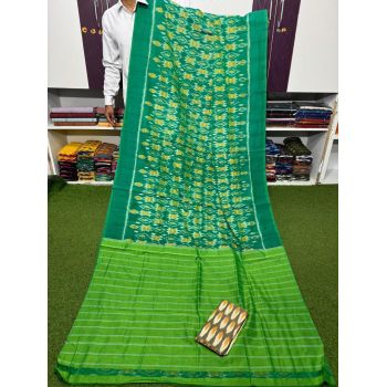 PSRGICTS5Y11INDC31- Ikat cotton saree