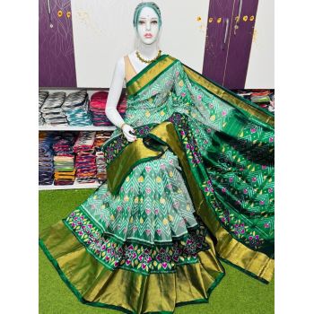 PSRGIDSS5Y09BBCD49- Ikat silk saree