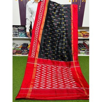 PSRGILWS5Y10XZCC11- light weight Ikat silk saree